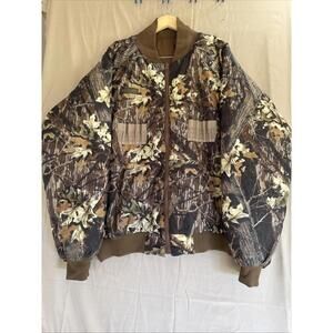 Columbia Sportswear Camo Men's Tall Hunting Jacket Puffer Reversible XL